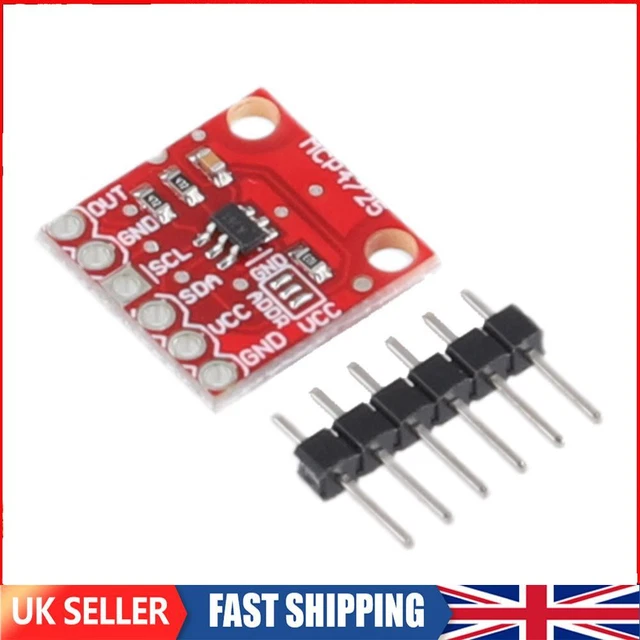 Module Ic Dac MCP4725 DAC BREAKOUT Module I2C DAC Digital Converter Module DAC ...