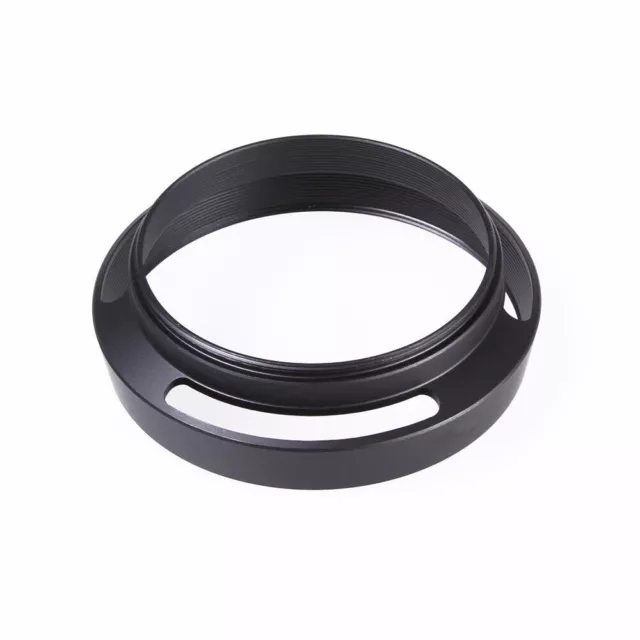 37 39 40.5 43 55 58 72mm Curved Vented Lens Hood Black for Leica Leitz Zeiss M