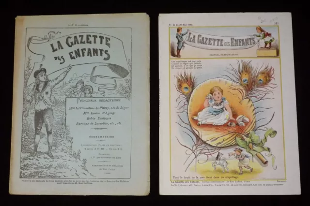 La Gazette des enfants (n°21 du 29 mai 1892)