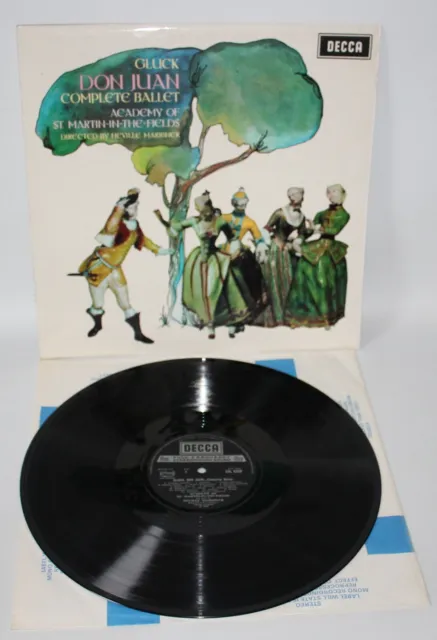 Gluck, Don Juan - Neville Marriner - 1968 Vinyl LP - Decca SXL 6339 - EX