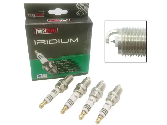 Set of 4 Purespark Iridium Upgrade Spark Plugs 3432-02 - 3 YEAR WARRANTY