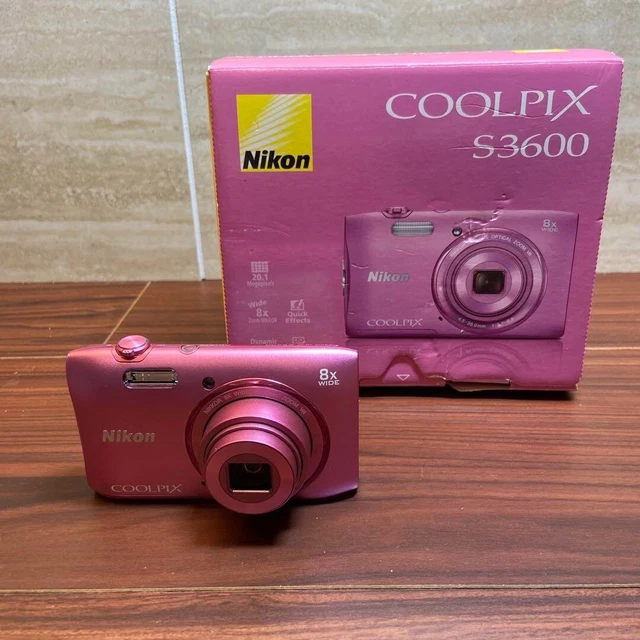 Pink Nikon S3600 NIKON COOLPIX S3600 Pink Digital Camera