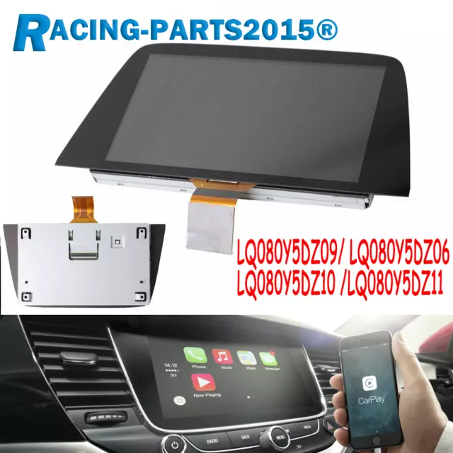 Pantalla táctil LCD de 8" para Opel Astra K Buick Verano radio navegación GPS