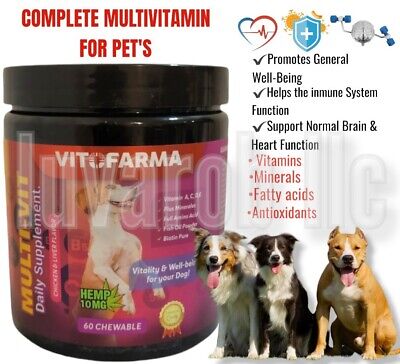 Premium Multivitamin For Dogs For Immune, Joint, Skin, Heart, & Digestive Health