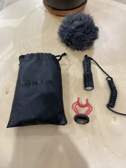 BOYA BY-MM1 Metal Electret Condensor Shotgun Microphone For Camera Smartphone