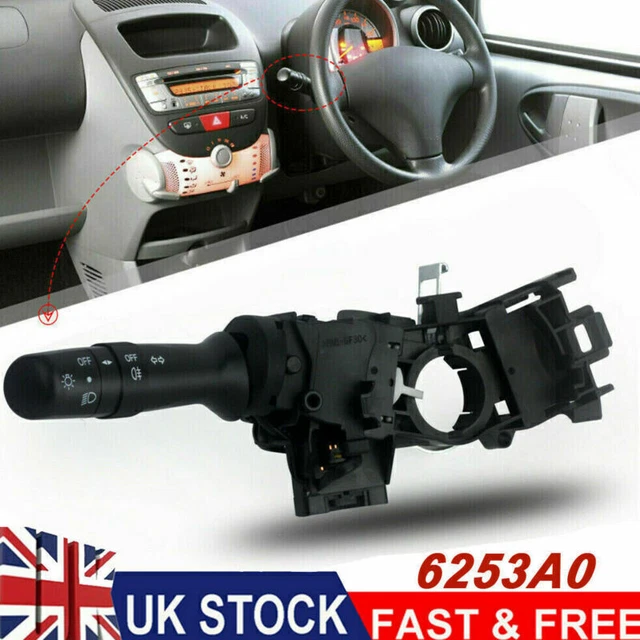 6253A0 FOR TOYOTA Peugeot 107 Citroen C1 Aygo Indicator Light Switch