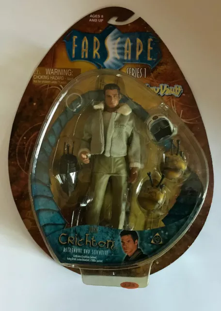 Vintage Farscape Series 1 John Crichton Astronaut Scientist Toy Vault New Moc