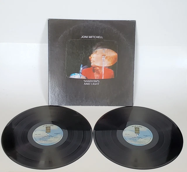 Joni Mitchell Shadows and Light 1980 LP Specialty Asylum BB-704 VG+