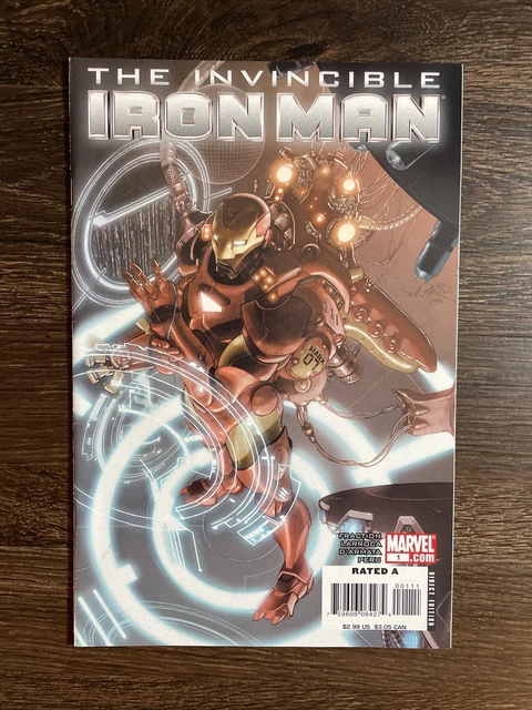 Invincible Iron Man #1, Marvel Comics 2008, Matt Fraction, Salvador Larroca