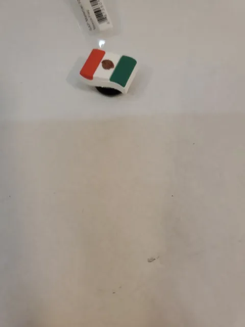 Crocs Jibbitz Charm.  Mexico Flag