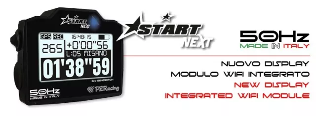 Cronometro Gps Pzracing  New Start Next St400 Auto Moto Display Touch