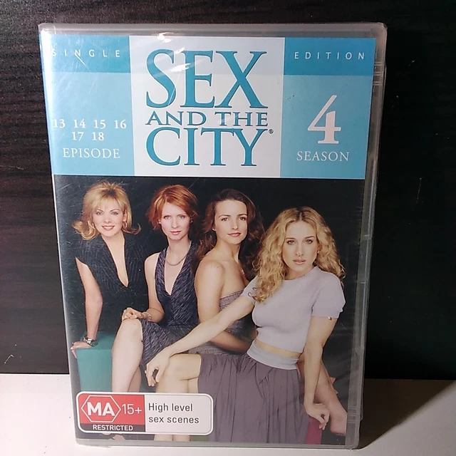 Sex & The City Season 4 Episodes 13-18 (DVD) Region 4 Aus Release New & Sealed