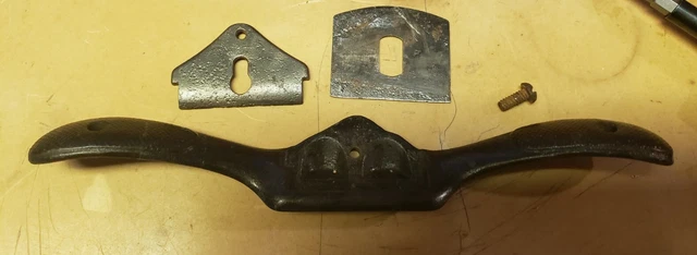 Rare Vintage 30s Stanley SW No. 51 Spoke Shave Plane Sweetheart Draw Knife Read 2