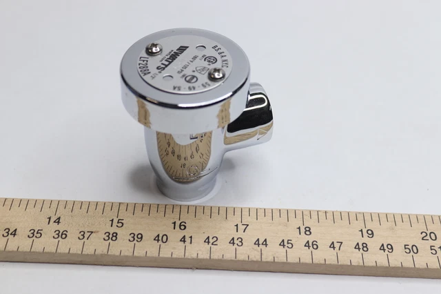 Watts Vacuum Breaker Anti-Siphon Lead-Free Brass Chrome Plated 1/2"F 1/2 LF288AC