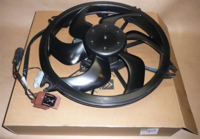 Cooling Radiator Fan Citroen C5 Ii C5 Iii Peugeot 407 (Genuine 1253T3)