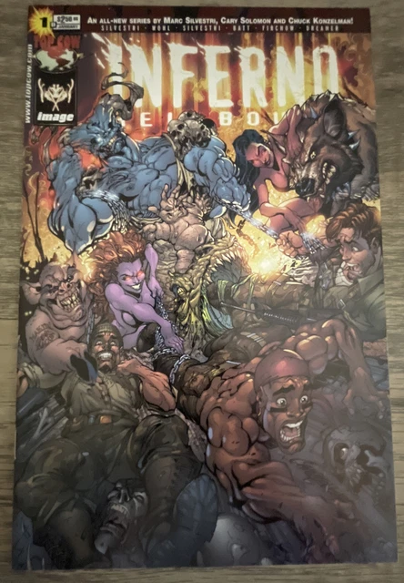 INFERNO: HELLBOUND  #1D Variant - IMAGE /TOP COW  - 2002 - NEAR MINT.   A01