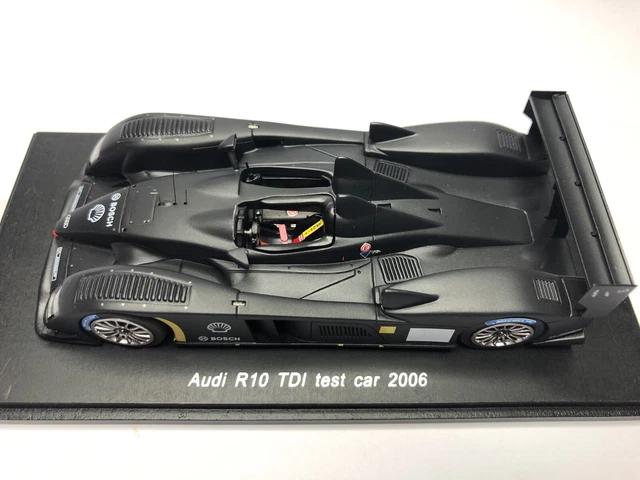 Spark 1/43 - Audi R10 Tdi Test Car 2006  - Noir - S 0679