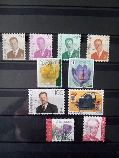 Briefmarken Belgien Lot gestempelt