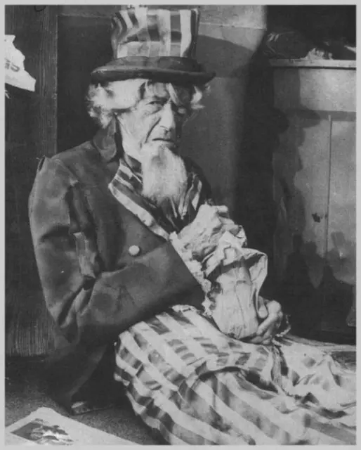 Antique Drunk Uncle Photo 77b Odd Strange & Bizarre