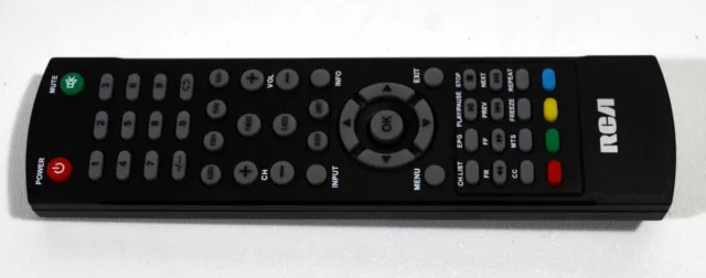 RCA TV Remote Control - For RTU6549-C, RTU5540-B, RTU7877, RLDED5098-B-UHD