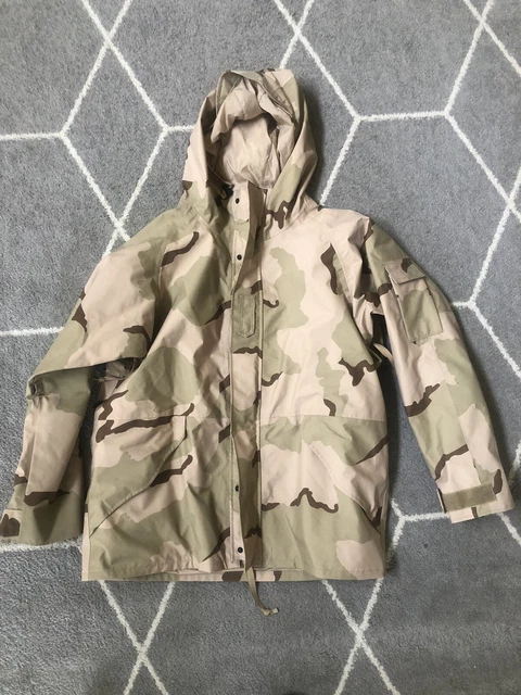 USGI Cold Wet Weather Gen 1 ECWCS DESERT Goretex Parka - Extra Large Long