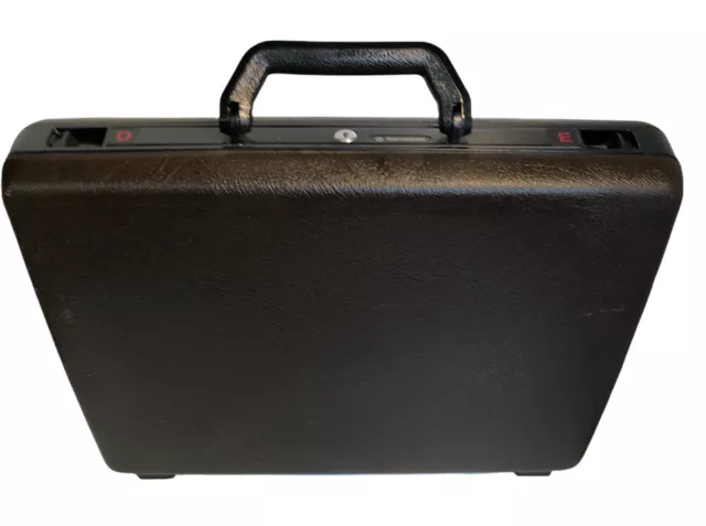 Samsonite Brown Briefcase  Hard Shell With Key