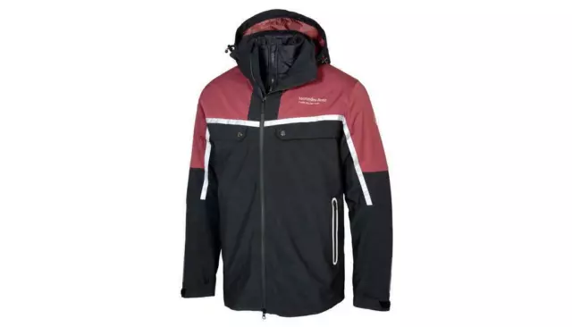 Mercedes-Benz 2-in-1-Jacke Herren schwarz / rot, XXXL,  B67871238