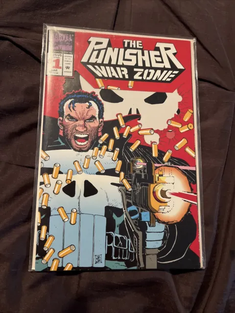 The Punisher: War Zone #1 (Mar 1992, Marvel) 1st appearance of Thorn NM-