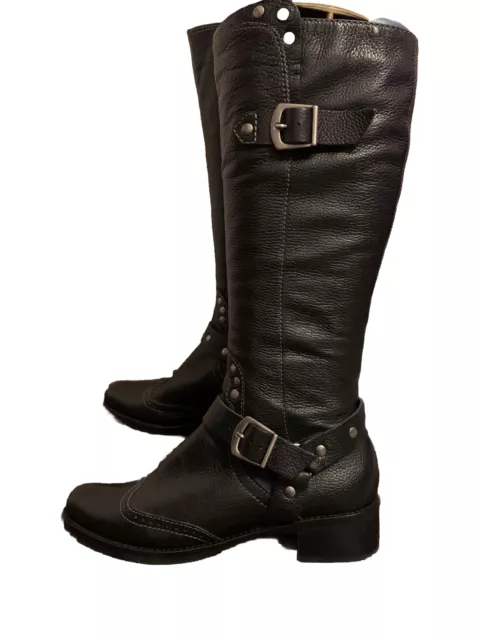 Dune ladies knee deals high boots