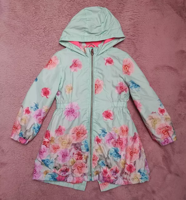 Ted Baker Sugar Sweet Floral print Girl's coat size 5-6 years