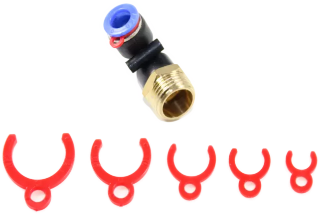 Sicherungsring für Pneumatik-Steckverschraubung Druckluftanschluß 3er Set