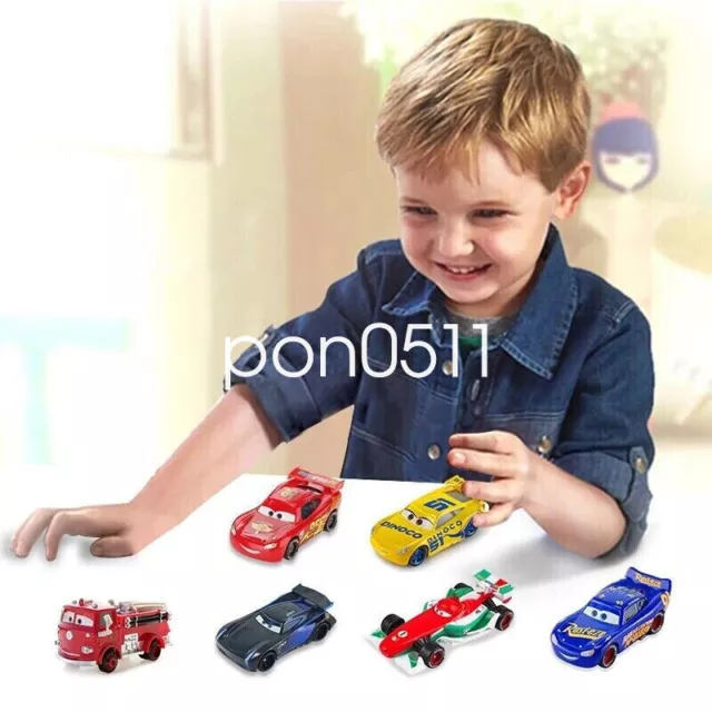 Disney Pixar Cars Lot Lightning Mcqueen 1:55 Diecast Model Toy Cars Boy Collect 3