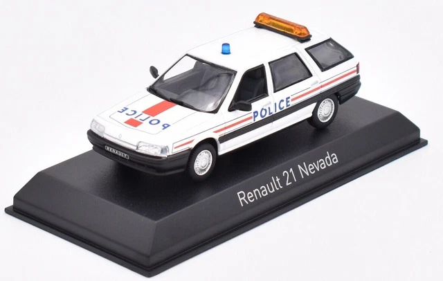 RENAULT 21 - R21 NEVADA bleu 1/43 Norev 512132 3551095121325