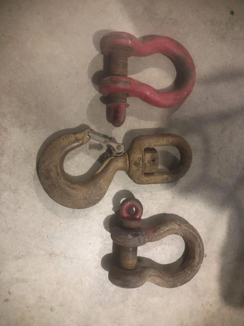 11 Ton Crosby Swivel Hook and Clevis'