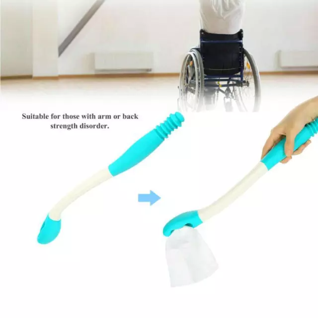 EasyReach Bathroom Self Wipe Aid Grip - Bottom Toilet Paper Holder Helper