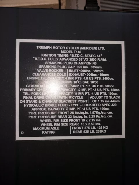 triumph 750 for sale