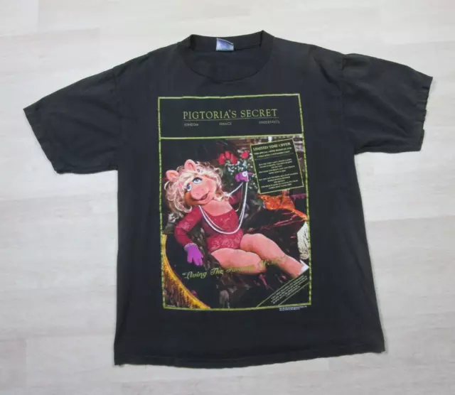 VINTAGE 90s MISS PIGGY PIGTORIA'S SECRET Victoria's Secret T
