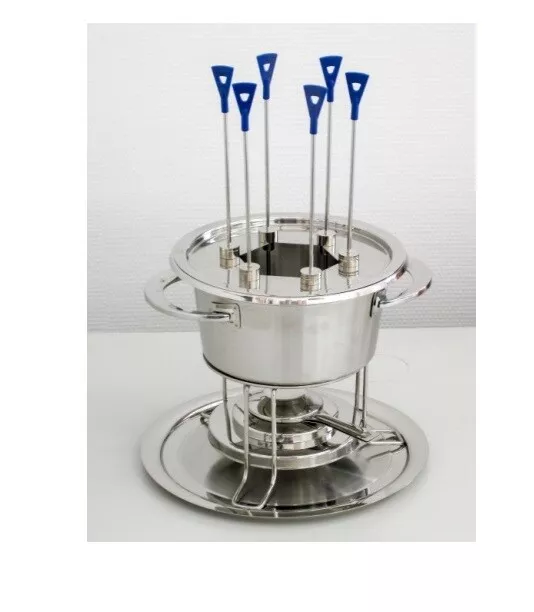 Schulte Ufer Fondue Fondueset "creativa" Induktionsgeeignet Edelstahl / Kupfer