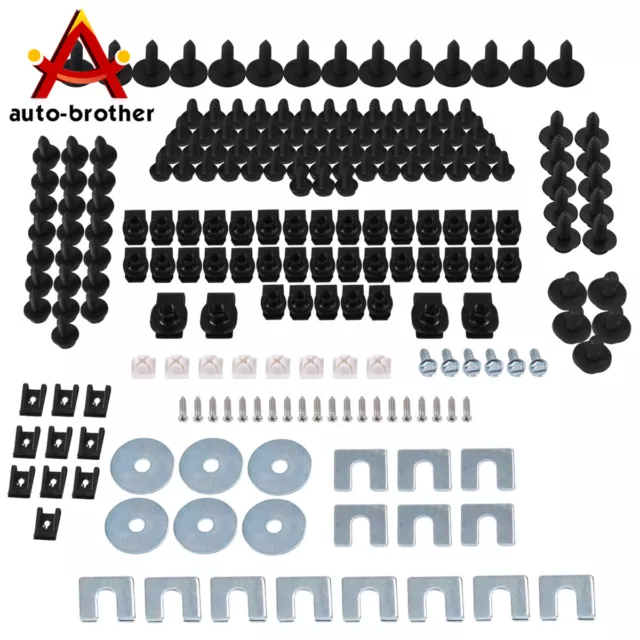 Front End Sheet Metal Hardware 216pc Kit For Camaro Chevelle Nova Impala