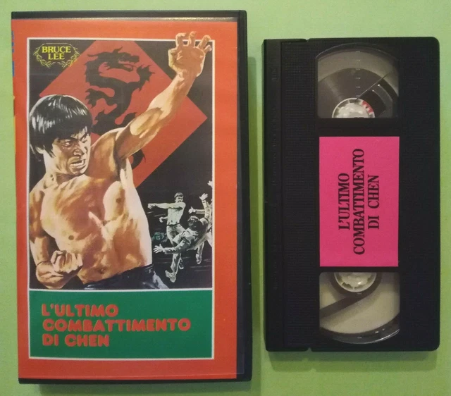 VHS L'ULTIMO COMBATTIMENTO Di Chen Film Azione Ita Bruce Lee