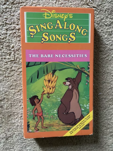 Sing Along Songs The Bare Necessities Vhs Mp Gp Flv Mp Video Indir My