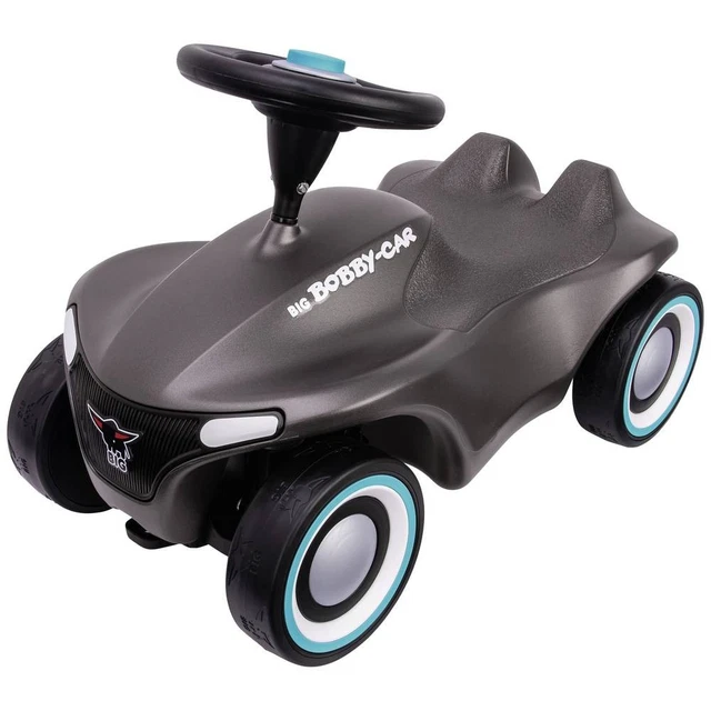 Porteur Bobby Car Neo Rouge - Enfant Dès 12 Mois, Roues Silencieuses, Klaxon, Max 50kg