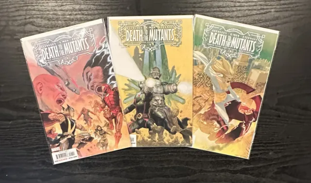 Marvel Comics: A.X.E. Death to the Mutants Vol. 1 (2022) #1-3 Complete Set
