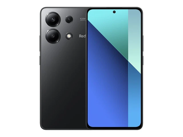 XIAOMI REDMI NOTE 13 256GB Midnight Black Android 13 LTE Smartphone ...