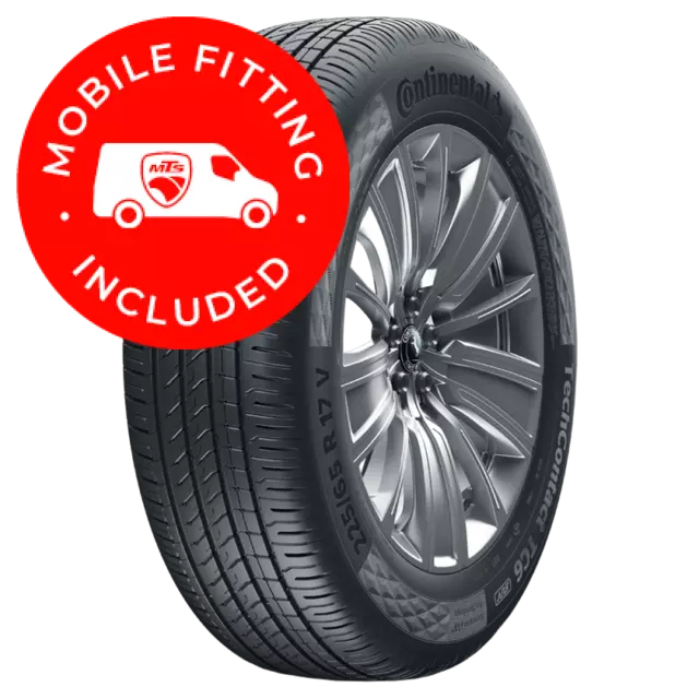 4 Tyres Inc. Delivery & Fitting: Continental: Techcontact Tc6 Suv - 245/60 R18
