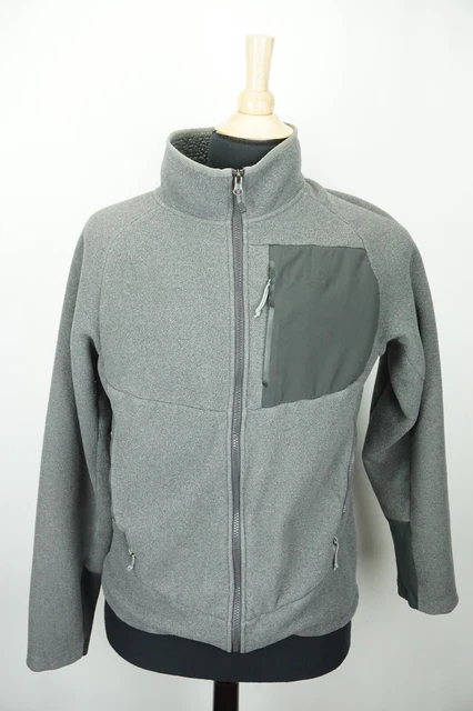 The North Face Giacca IN Pile da Uomo Grigio Cappotto Tg. M