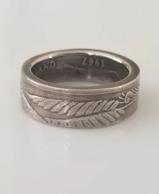 New Zealand Coin Ring | Handmade Ring | Unique Gift | Travel gift