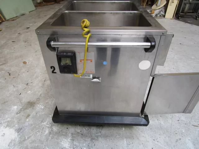 RIEBER Bain Marie,Wasserbad,Wärmewagen, Ausgabewagen 2/1GN Strom gebraucht