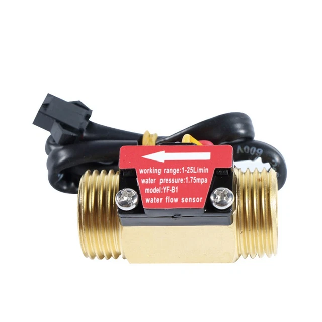 Useful Stream Sensor Turbine Water Stream Replacement 1-25L/min Accessories