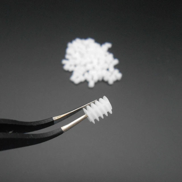 6x8mm Plastic Worm Gear for 2mm Model Electric Motor Shaft Gearbox Grub - Qty 10